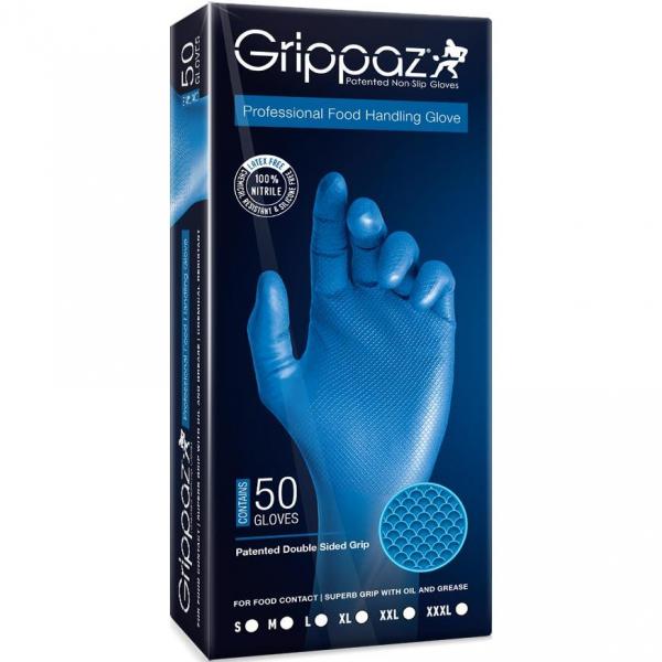 Grippaz rękawice nitrylowe super mocne rozm. M 50 sztuk