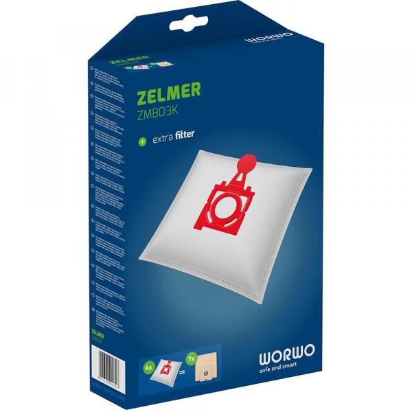 Worwo ZMB03 worki do odkurzaczy 4szt.