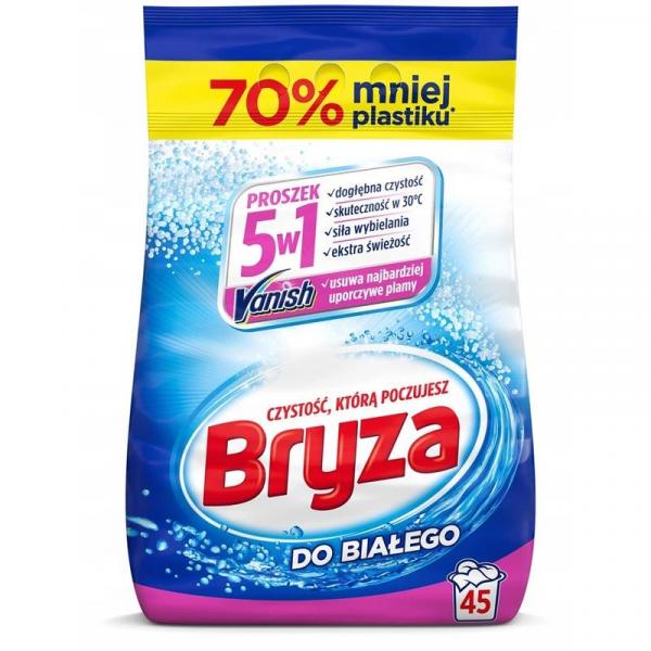 Bryza proszek do prania białych 3,375kg
