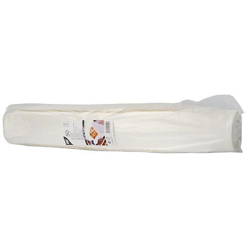 Papstar papierowe pudełko na przekąski zamykane 550ml 50 sztuk Białe