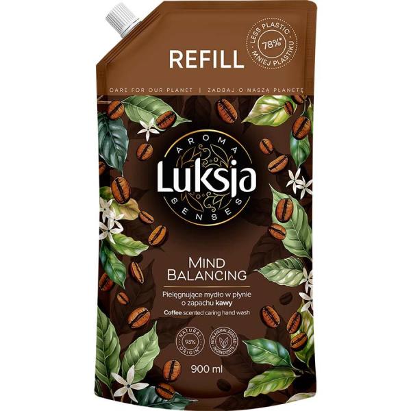 Luksja mydło w płynie Aroma Mind zapas kawa 900ml