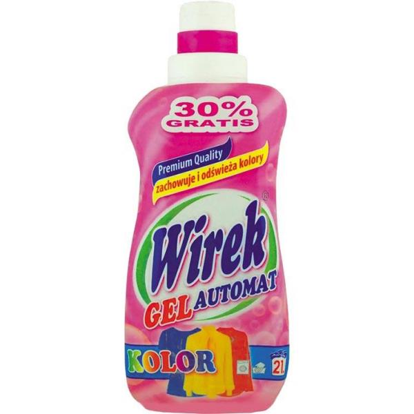Wirek żel do prania 1L Automat kolor