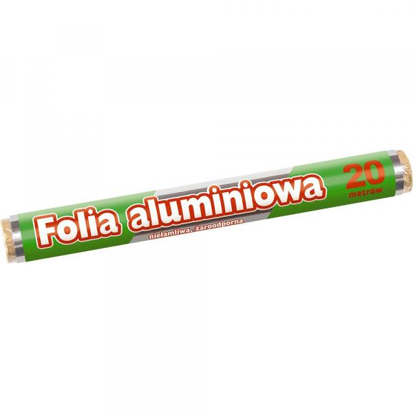 Grosik folia aluminiowa żaroodporna 20m