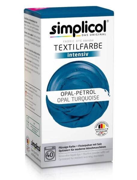 Simplicol intensywny barwnik do tkanin 550g Opal-Petrol