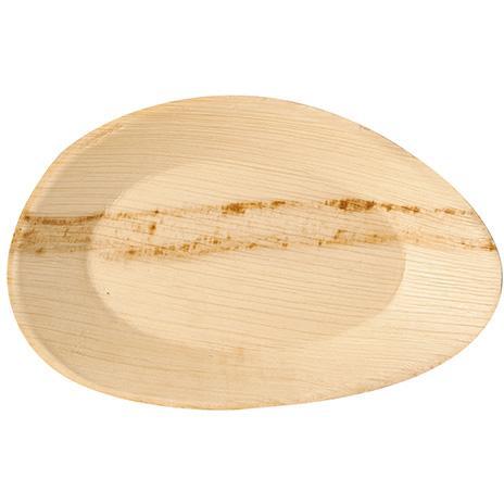Papstar talerz owalny 26x17x2.5 25 sztuk Liść Palmowy
