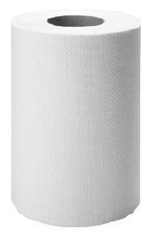 Ręcznik Mini biały 65 metrów 1-warstwowy 12 szt.