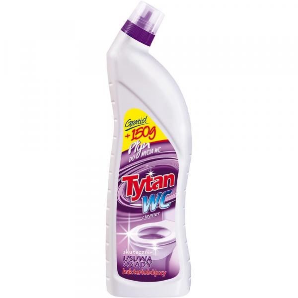 Tytan płyn do mycia WC 700+150ml Fioletowy
