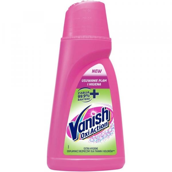 Vanish Extra Hygiene odplamiacz w żelu 940ml antybakteryjny
