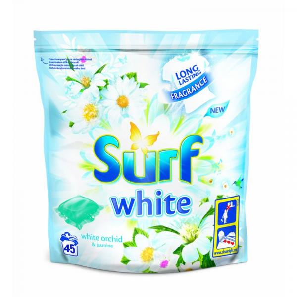Surf kapsułki do prania 45 sztuk White