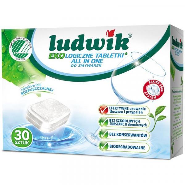 Ludwik ekologiczne tabletki do zmywarek All In One 30szt.
