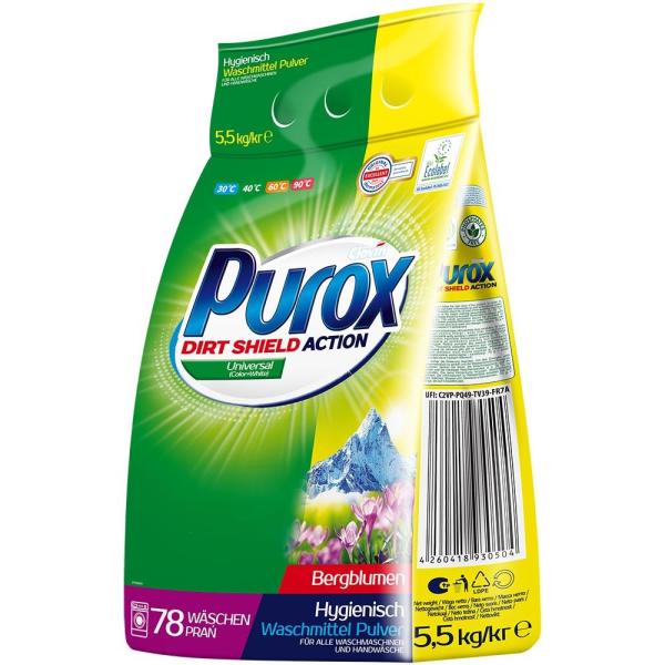 Purox proszek do prania uniwersalny 5,5kg