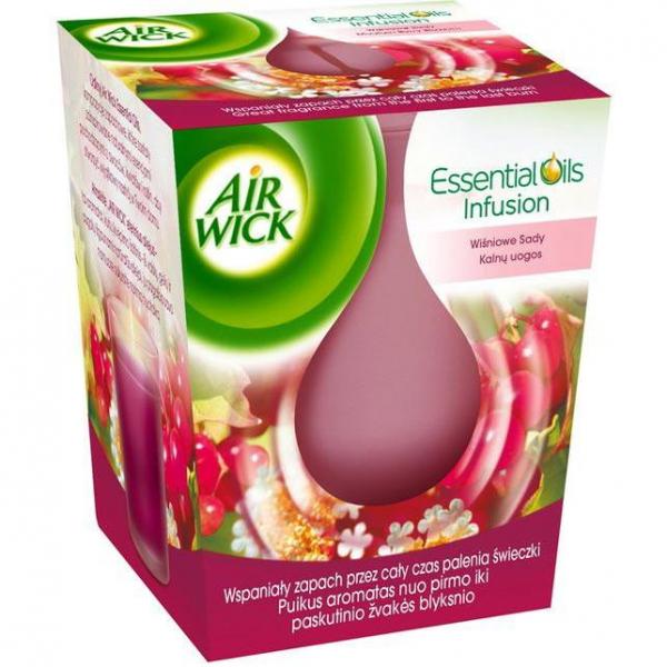 Air Wick świeczka Wiśniowe Sady 105g
