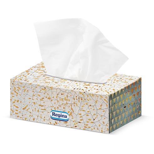 Regina Delicatis chusteczki czterowarstwowe Gold 96szt. Kartonik