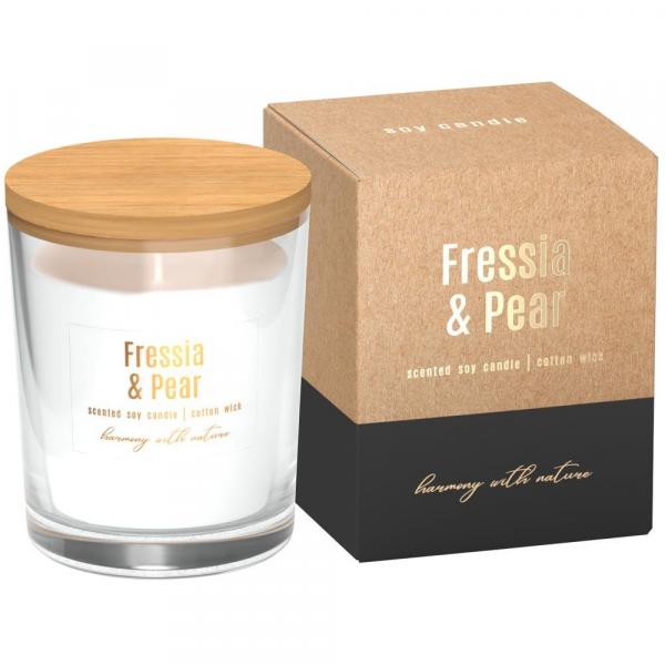 Bispol świeca zapachowa sojowa Fressia & Pear
