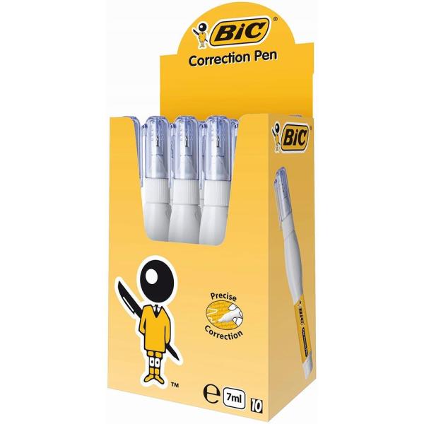 BIC korektor Pen 7ml 10 sztuk

