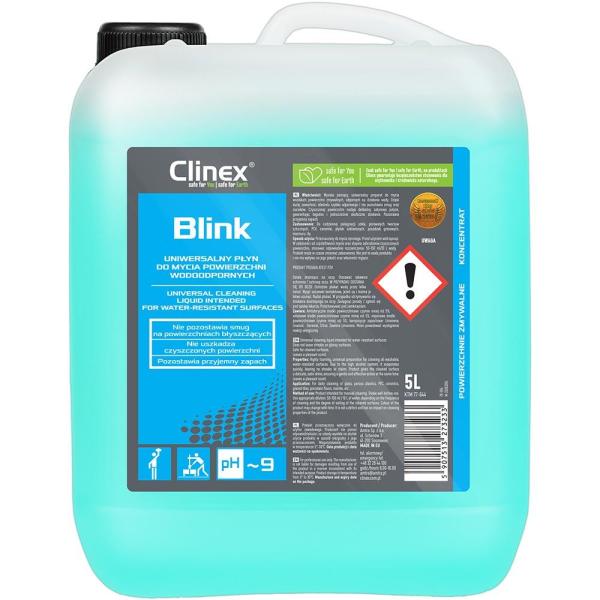 Clinex Blink uniwersalny płyn do mycia powierzchni wodoodpornych 5L