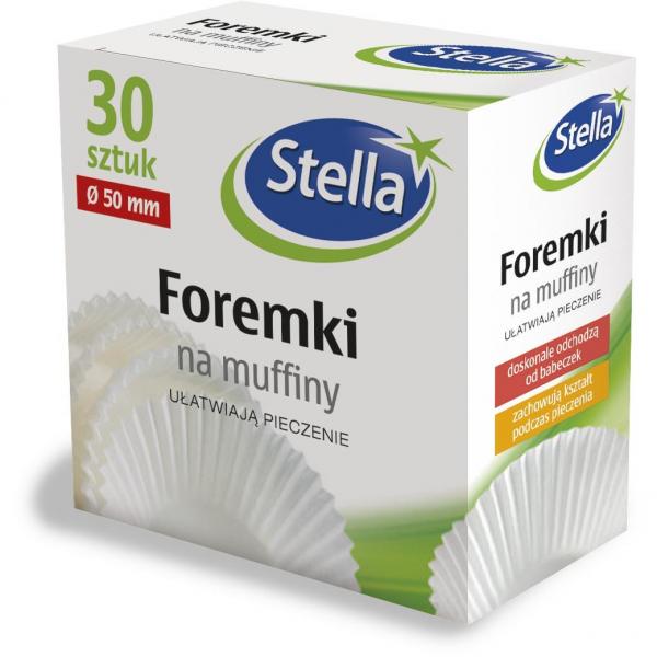 Stella foremki na muffiny 30szt