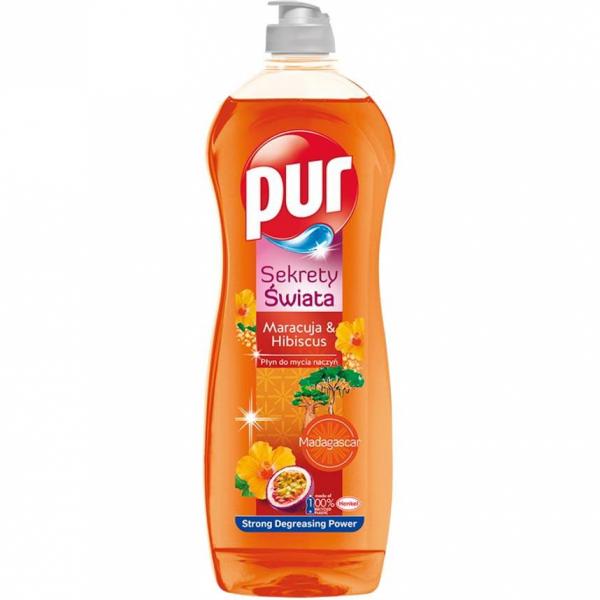 Pur Sekrety Świata płyn do naczyń 750ml Marakuja i Hibiskus
