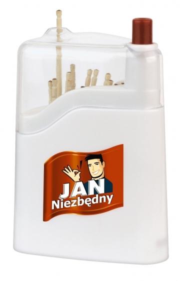 Jan Niezbędny wykałaczki w podajniku automatycznym
