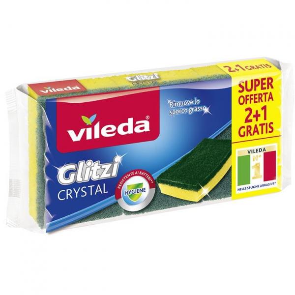 Vileda zmywak kuchenny Glitzi Crystal 2+1 gratis