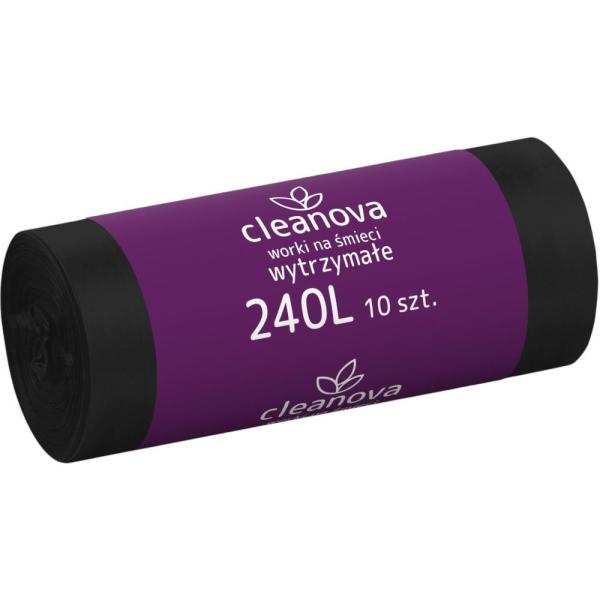 Cleanova worki LDPE 240L/10szt. (31mic)