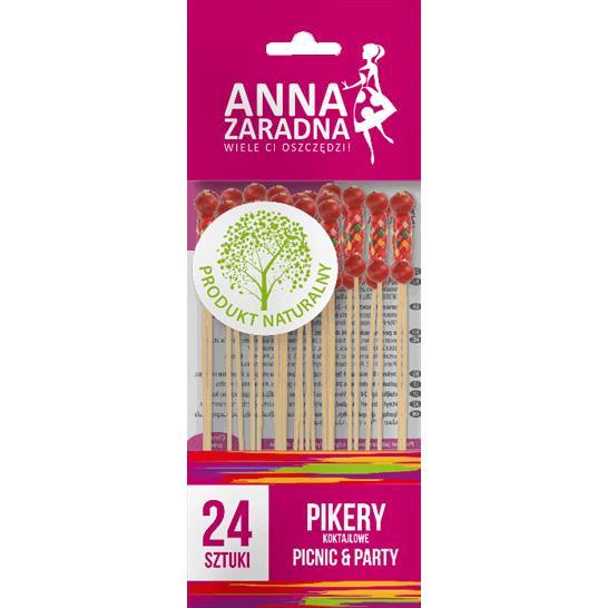 Anna Zaradna pikery koktajlowe 24 sztuki
