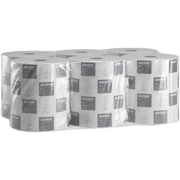Katrin Plus 97517 Maxi ręcznik celulozowy 2-warstwowy, 100 metrów, 6 sztuk