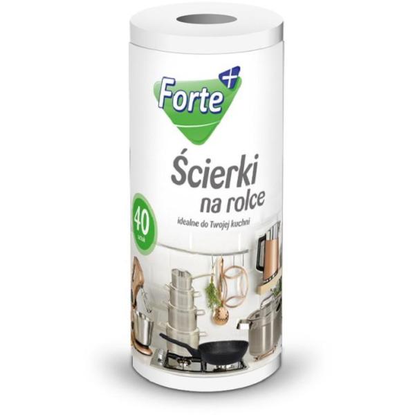 Forte+ ścierki na rolce 40 sztuk