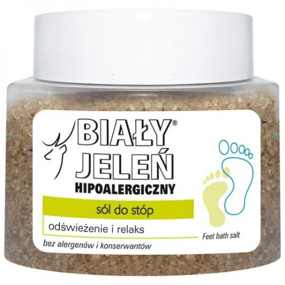 Biały Jeleń sól do stóp 500g