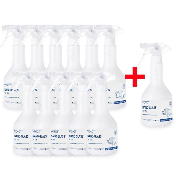 Voigt zestaw spray do szyb VC176 Nano Glass 12x600ml

