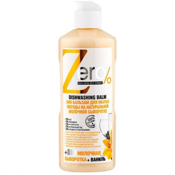 Zero Żel do mycia naczyń z mleczną serwatką 500ml
