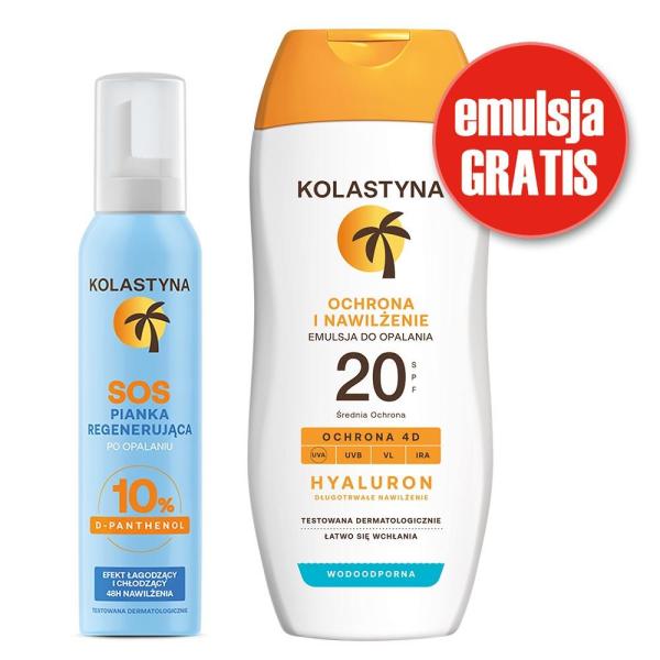 Kolastyna Opalanie pianka po opalaniu 100ml