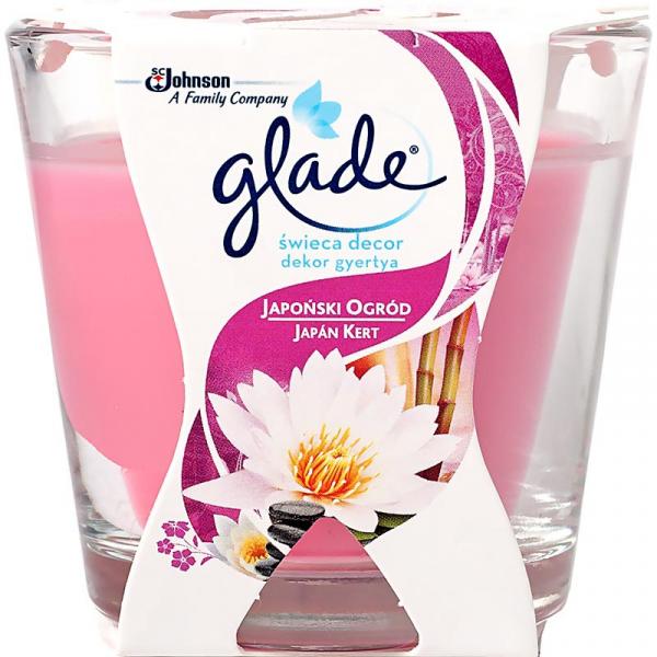 Glade by Brise świeca zapachowa Japoński Ogród 70g
