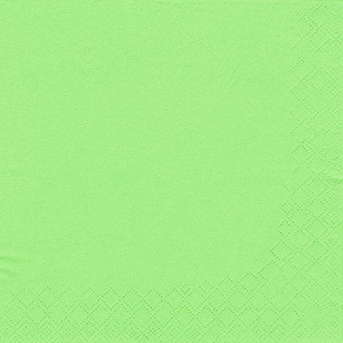 Papstar serwetki 3-warstwowe 33x33cm 250 sztuk Limonka
