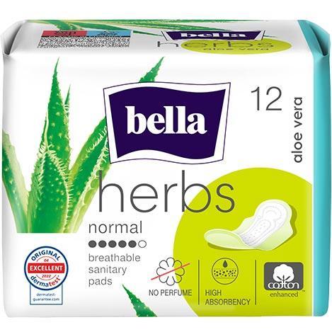 Bella Herbs aloe vera 12szt podpaski higieniczne