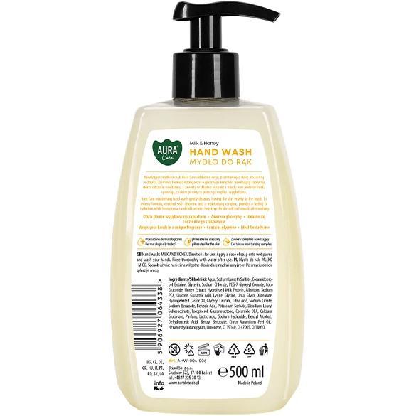 Bispol Aura mydło w płynie 500ml Mleko i Miód (AHW-004-006)
