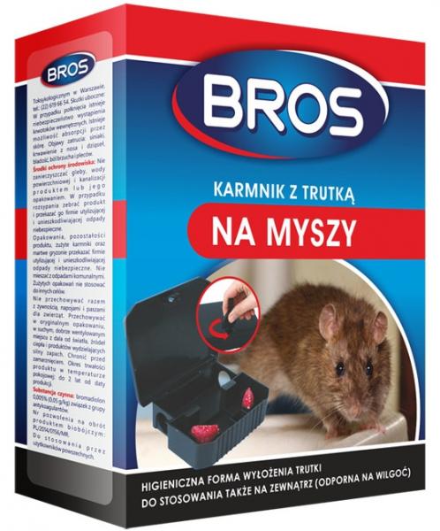 Bros trutka na myszy plus karmnik