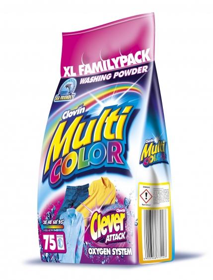 Clovin Multicolor proszek do prania 7,5kg folia