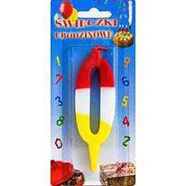 Świeczka urodzinowa cyferka 