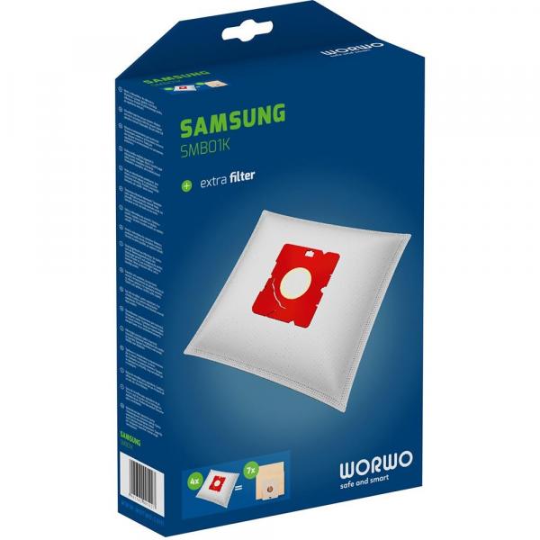 Worwo SMB01K worki do odkurzaczy 4szt.