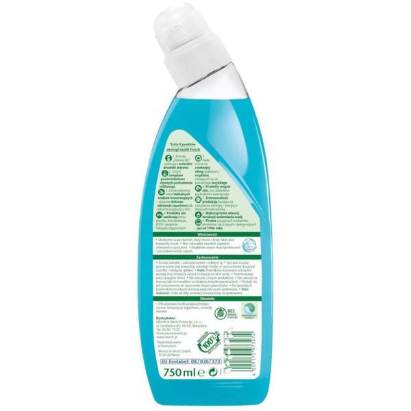 Frosch płyn do WC o zapachu minerałów morskich 750ml
