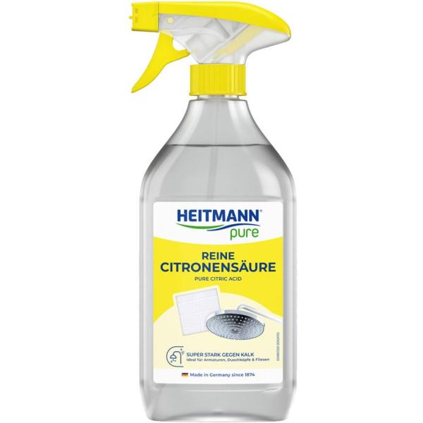 Heitmann Pure odkamieniacz z kwaskiem cytrynowym 500ml spray