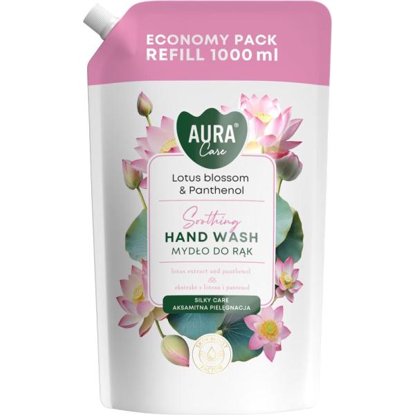 Bispol Aura mydło w płynie zapas 1L Kwiat Lotosu i Pantenol (AHW-002-007) 