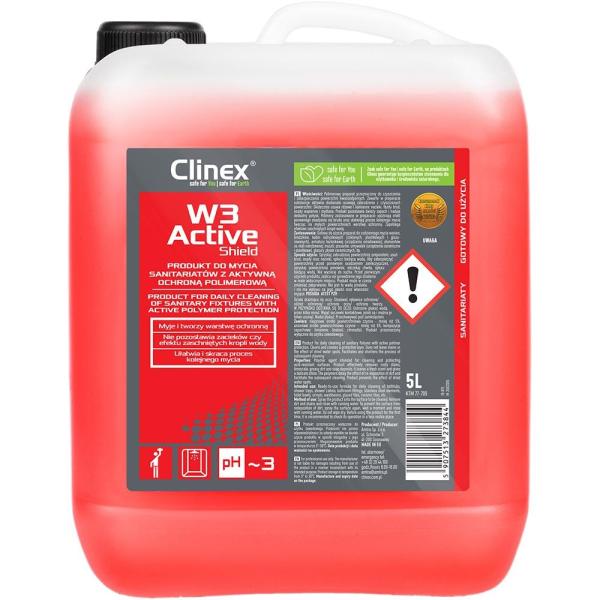 Clinex W3 Active Shield płyn do sanitariatów 5L
