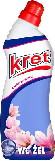 Kret Professional żel do wc 750ml białe kwiaty