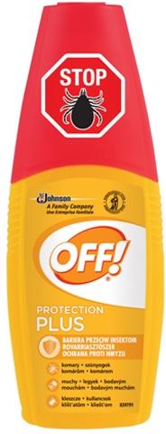OFF atomizer Protection Plus na komary, muchy i kleszcze 100ml