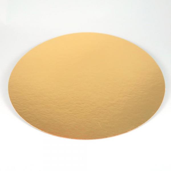 Podkłady pod tort 30cm 10 sztuk Złote
