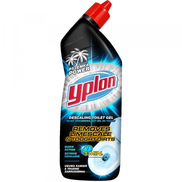 Yplon Power żel do WC 750ml Removes Limescale & Tought Dirts
