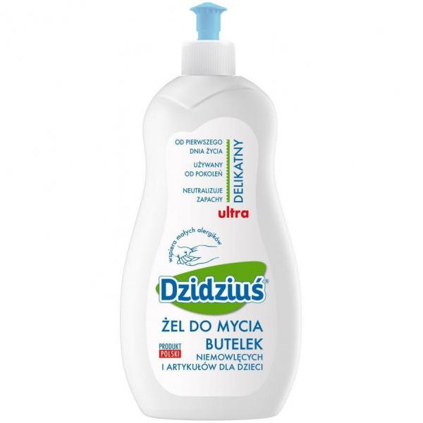 Dzidziuś żel do mycia butelek i akcesoriów dziecięcych 500ml