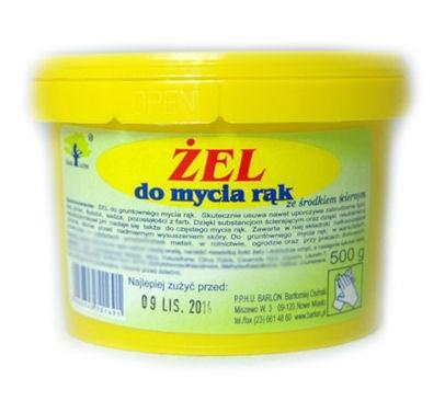 Żel do mycia rąk silnie zabrudzonych 500g Barlon